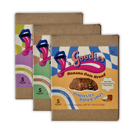 Banana Date Bread Variety Pack - 15 Loaves